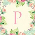Cover Art for 9781699770641, P: Traditional watercolor, stylish, decorative and simple floral capital letter monogram lined notebook, pretty, cute and suitable for women and ... 100 college ruled pages 8.5 x 11 size. by Tim Bird