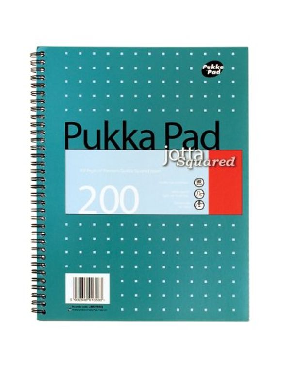 Cover Art for 5032608013583, Pukka Pad A4 Jotta Squared Paper Notebook (Pack of 1) by 