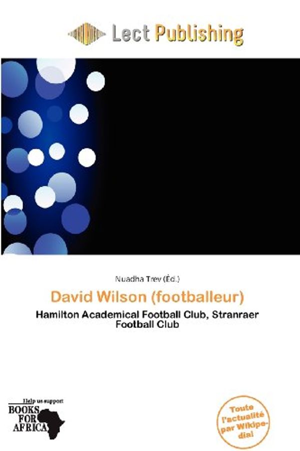 Cover Art for 9786200934611, David Wilson (Footballeur) by 