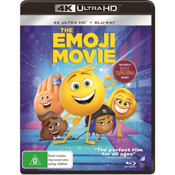 Cover Art for 9317731135828, The Emoji Movie (4K UHD/Blu-ray/UV) by James Corden (Voice)