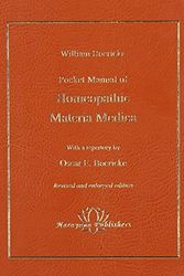 Cover Art for 9783941706750, Pocket Manual of Homeopathic Materia Medica & Repertory by William Boericke, Oscar Boericke