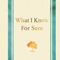 Cover Art for 9781035005192, What I Know for Sure by Oprah Winfrey