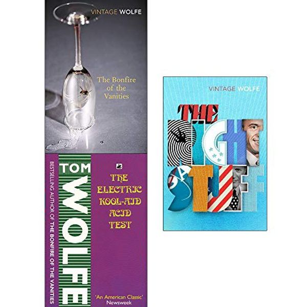 Cover Art for 9789123774982, Tom Wolfe Collection 3 Books Set (The Bonfire Of The Vanities, The Electric Kool-Aid Acid Test, The Right Stuff) by Tom Wolfe