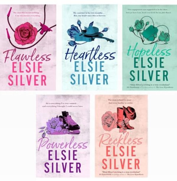 Cover Art for B0CNZ8FKQF, Elsie Silver 5 Book Set (Reckless, Powerless, Heartless, Flawless, Hopeless) by Elsie Silver