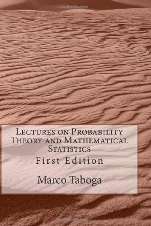 Cover Art for 9781468083125, Lectures on Probability Theory and Mathematical Statistics by Marco Taboga