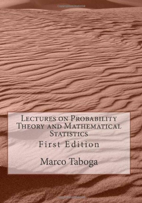 Cover Art for 9781468083125, Lectures on Probability Theory and Mathematical Statistics by Marco Taboga