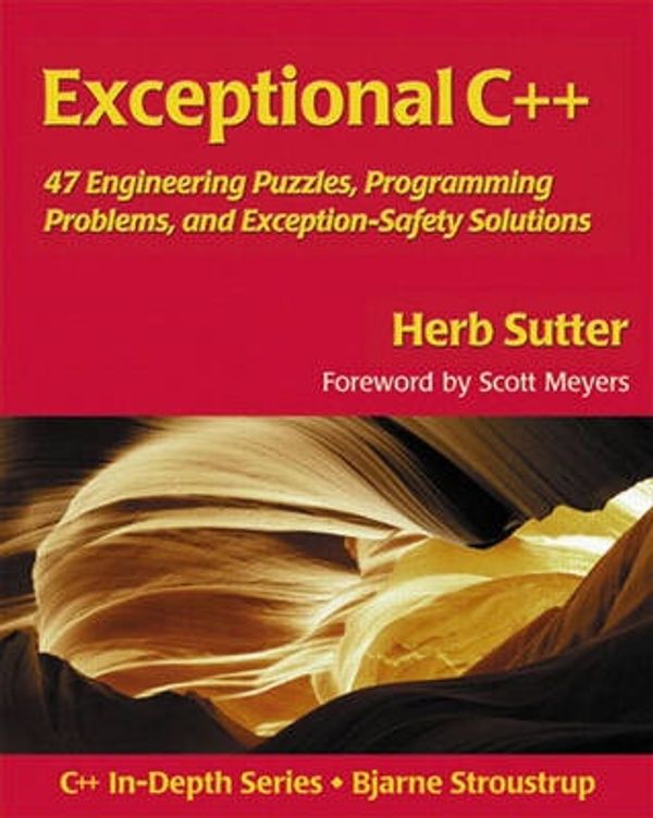 Cover Art for 9780201615623, Exceptional C++ by Herb Sutter