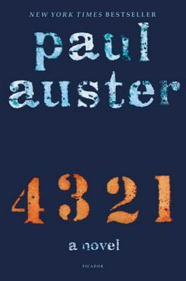 Cover Art for 9781250160010, 4 3 2 1 by Paul Auster