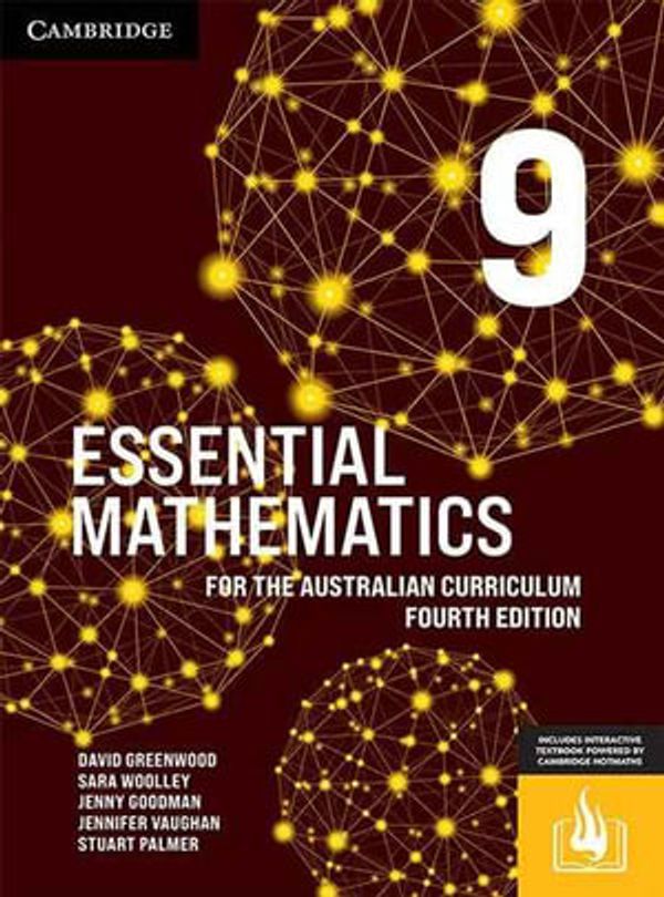 Cover Art for 9781009373036, Essential Mathematics for the Australian Curriculum Year 9 by David Greenwood