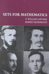 Cover Art for 9780521804448, Sets for Mathematics by F. William Lawvere, Robert Rosebrugh