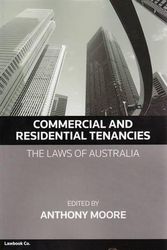 Cover Art for 9780455225548, Commercial and Residential Tenancies by Anthony Moore