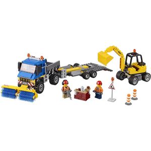 Cover Art for 0673419264303, Sweeper & Excavator Set 60152 by LEGO
