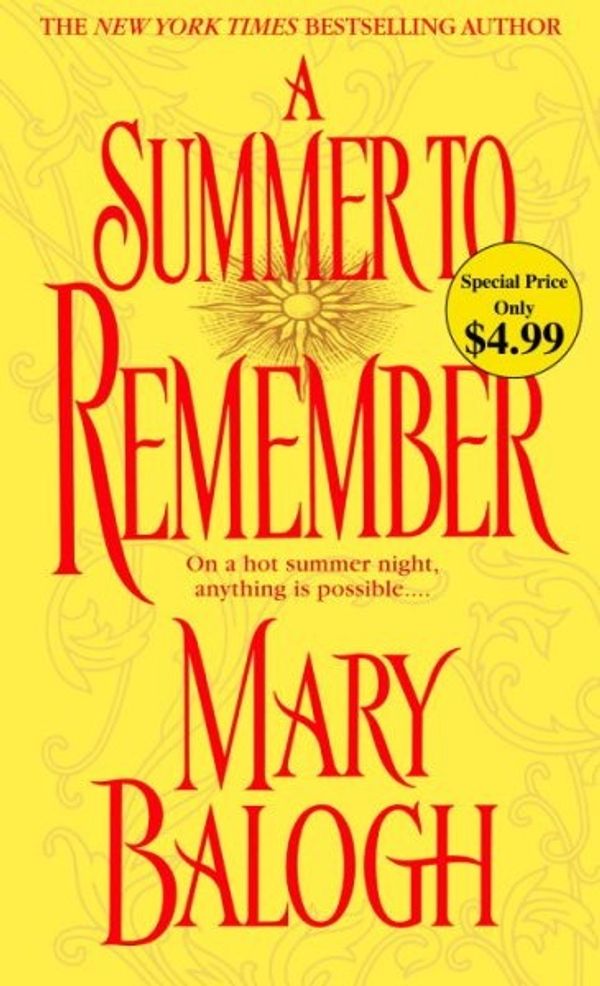 Cover Art for 9780440244189, A Summer to Remember by Mary Balogh