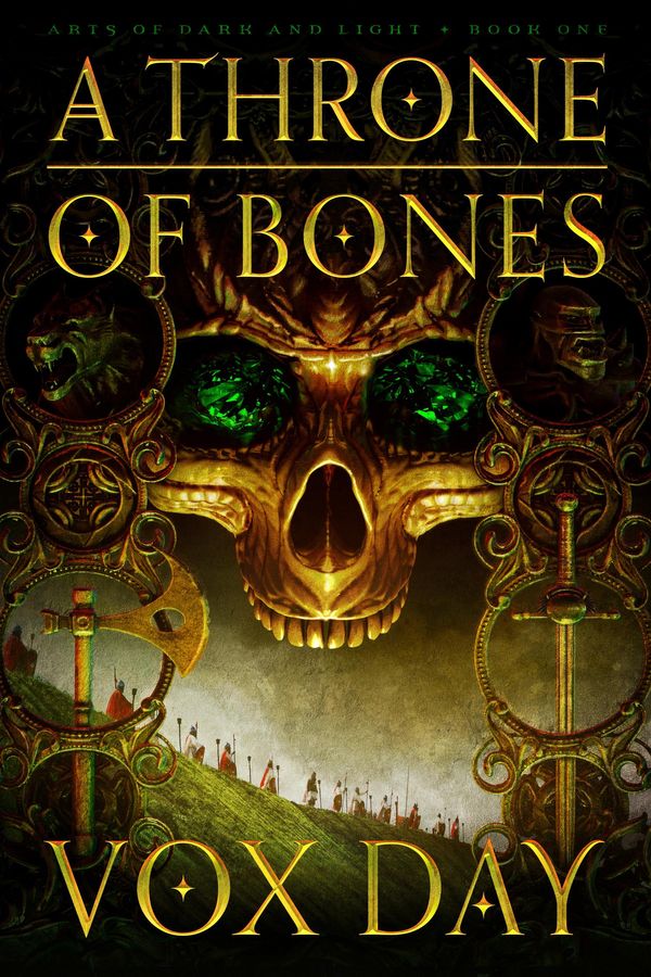 Cover Art for 9789527065013, A Throne of Bones by Vox Day