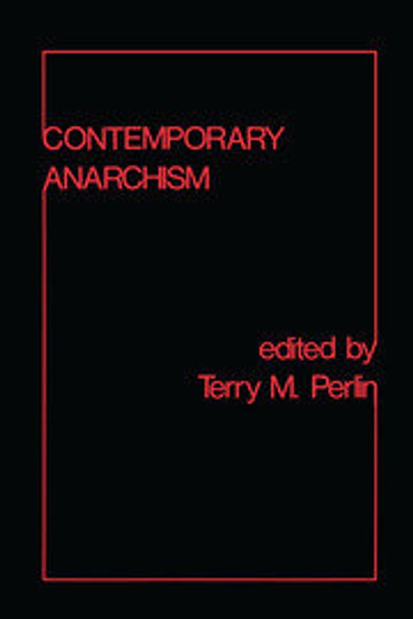 Cover Art for 9781138508569, Contemporary Anarchism by 