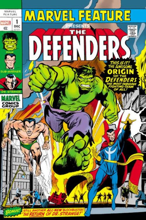 Cover Art for 9781302928599, The Defenders Omnibus Vol. 1 HC by Roy Thomas, Steve Englehart, Len Wein, Tony Isabella, Chris Claremont, Stan Lee, Steve Ditko, O'Neil, Dennis, Bill Everett