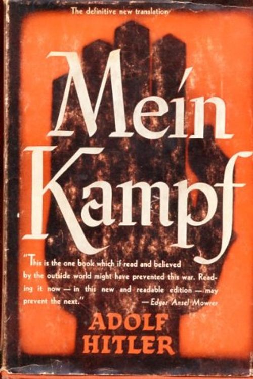 Cover Art for 9780395078013, Mein Kampf by Adolf Hitler