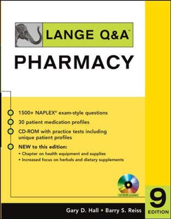 Cover Art for 9780071484459, Lange Q&A: Pharmacy, Ninth Edition (LANGE Q&A Allied Health) by Gary D. Hall