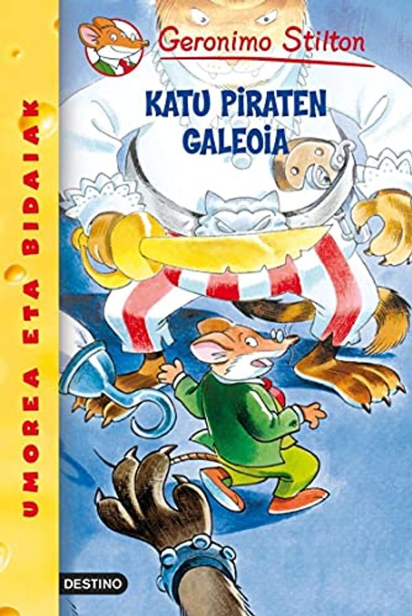 Cover Art for B099J7G9G6, Katu piraten galeoia: Geronimo Stilton Euskera 8 (Libros en euskera) (Basque Edition) by Gerónimo Stilton