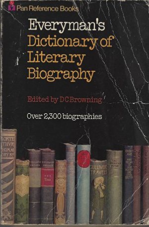 Cover Art for 9780330029643, Everyman's Dictionary of Literary Biography by D.C. Browning