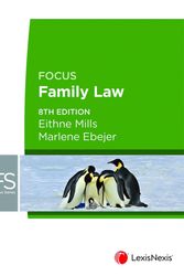 Cover Art for 9780409351682, Focus: Family Law, 8th edition by Mills &. Ebejer