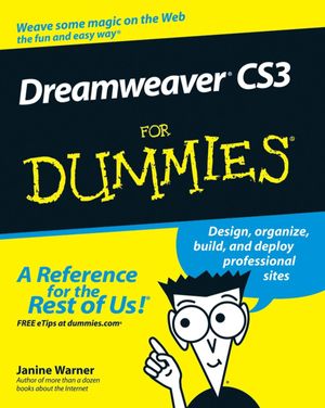 Cover Art for 9781118051252, Dreamweaver Cs3 for Dummies by Janine Warner
