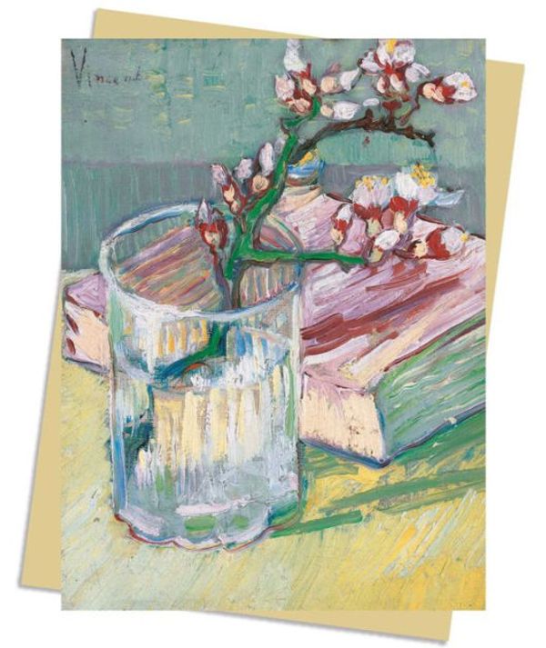 Cover Art for 9781839644542, Vincent van Gogh: Flowering Almond Branch in a Glass with a Book Greeting Card Pack: Pack of 6 by Flame Tree Studio