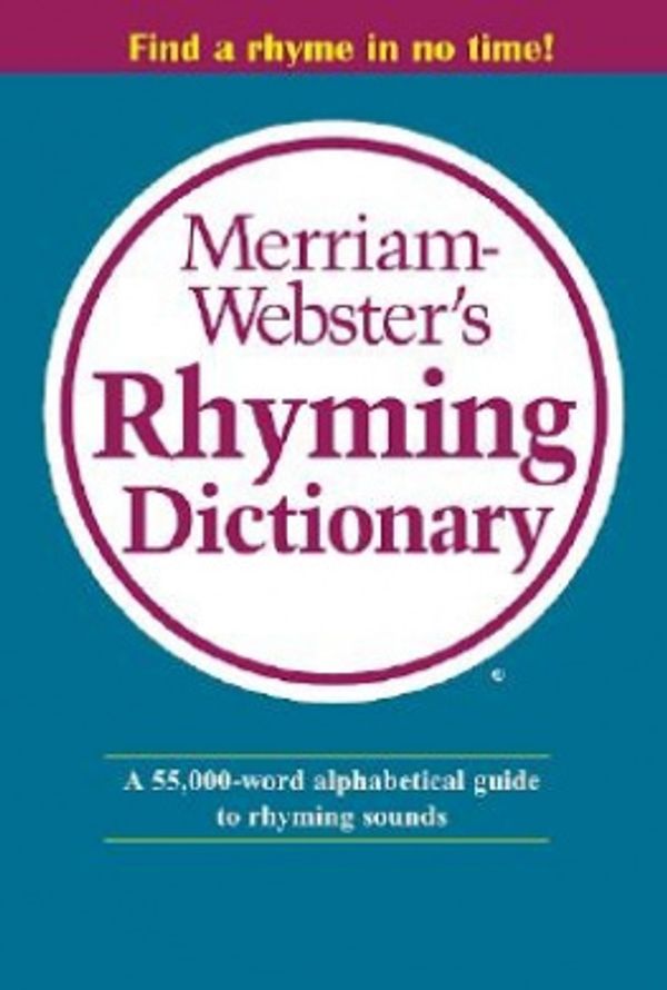 Cover Art for 9780877796329, Merriam Websters Rhyming Dictionary by Merriam Webster