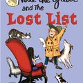 Cover Art for 9780385376778, Nate the Great and the Lost List by Marjorie Weinman Sharmat