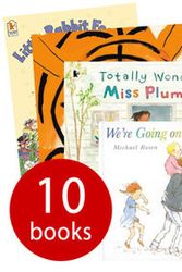 Cover Art for 9781406344363, Michael Rosen 10 Books: Little Rabbit Fee / This Is Our House / We're Going On A Bear Hunt / Tea in the Sugar Bowl / Totally Wonderful Miss Plumberry / Red Ted / Tiny Little Fly / Happy Harrys Café / Blue / Im Number One by Michael Rosen
