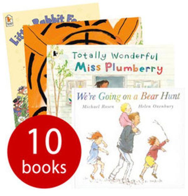 Cover Art for 9781406344363, Michael Rosen 10 Books: Little Rabbit Fee / This Is Our House / We're Going On A Bear Hunt / Tea in the Sugar Bowl / Totally Wonderful Miss Plumberry / Red Ted / Tiny Little Fly / Happy Harrys Café / Blue / Im Number One by Michael Rosen