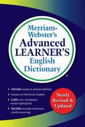 Cover Art for 9780877797364, Merriam-Webster's Advanced Learner's English Dictionary by Merriam-Webster