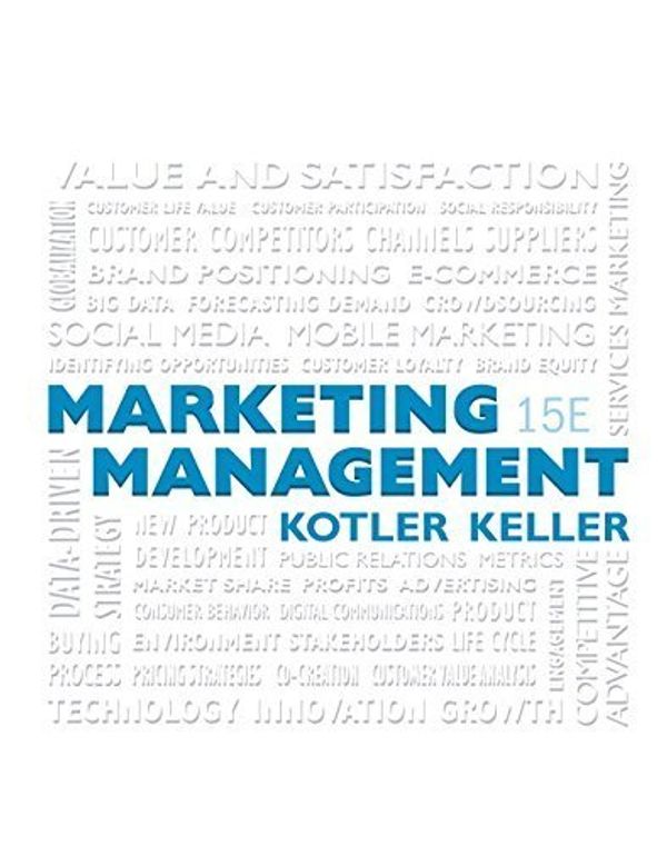 Cover Art for B01FKSKPSI, Marketing Management Plus MyMarketingLab with Pearson eText -- Access Card Package (15th Edition) by Philip T. Kotler (2015-04-25) by Philip T. Kotler;Kevin Lane Keller