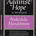 Cover Art for 9780002625012, Hope Against Hope by Mandel'shtam, Nadezhda