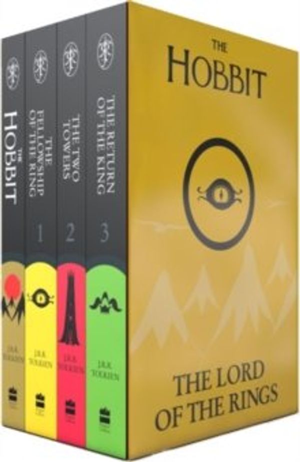 Cover Art for 8601410729813, By J. R. R Tolkien The Hobbit and The Lord of the Rings (Box Set of Four Paperbacks) (Film tie-in edition) [Paperback] by J. R. R Tolkien