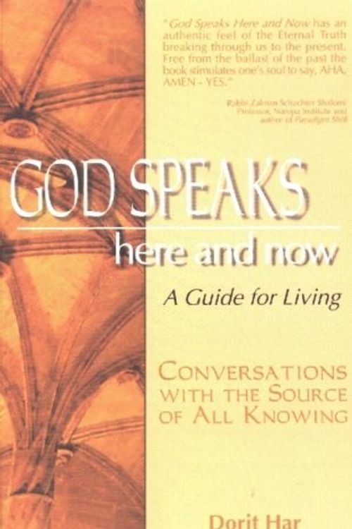 Cover Art for 9781887472548, God Speaks Here & Now by Dorit Har
