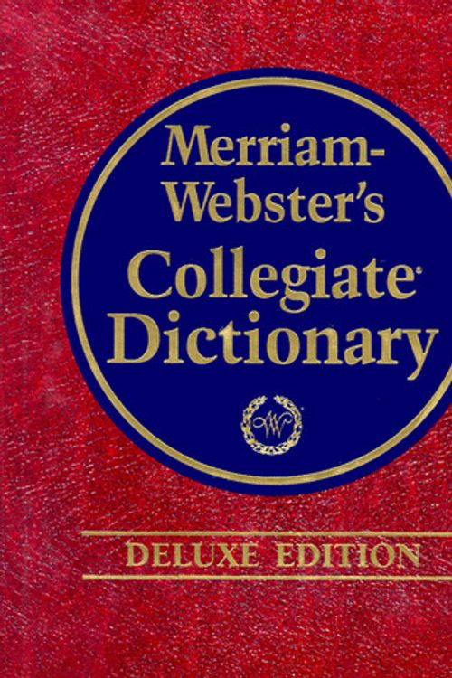 Cover Art for 9780877797142, Merriam-Webster's Collegiate Dictionary, Deluxe Edition by Merriam-Webster