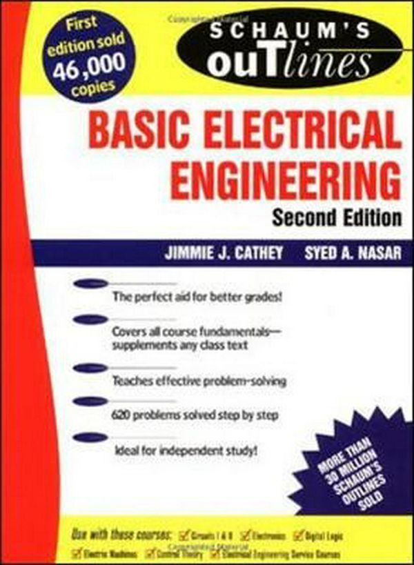 Cover Art for 9780070113558, Schaum's Outline of Basic Electrical Engineering by J. J. Cathey, Syed A. Nasar