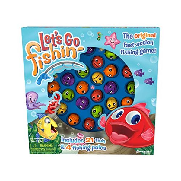 Cover Art for 5889332833204, Let's Go Fishin' Game -- Classic Game with 21 Fish and 4 Fishing Poles by 