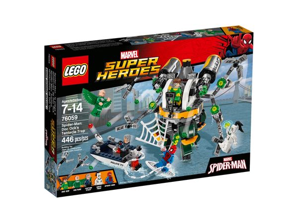 Cover Art for 5702015597722, LEGO Spider-Man: Doc Ock's Tentacle Trap Set 76059 by 