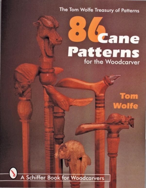 Cover Art for 9780764303722, The Tom Wolfe Treasury of Patterns: 86 Cane Patterns for the Woodcarver by Tom Wolfe