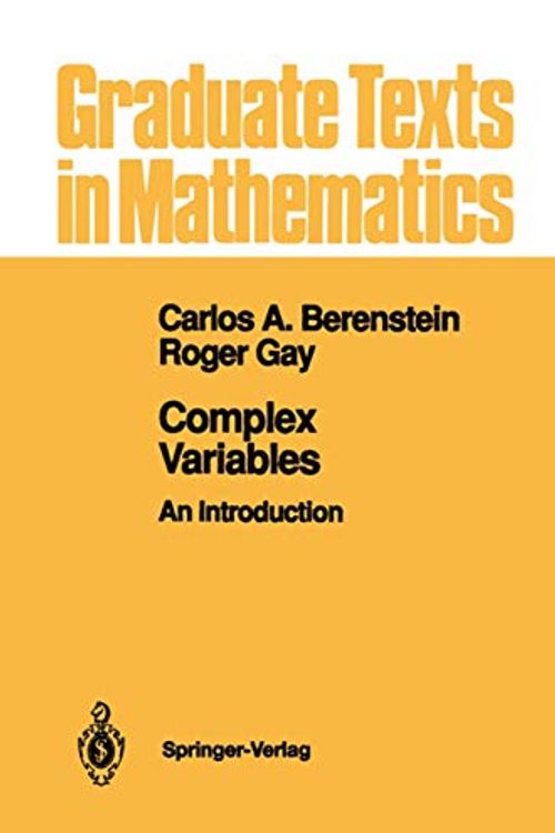 Cover Art for 9781461277651, Complex Variables by Carlos A. Berenstein