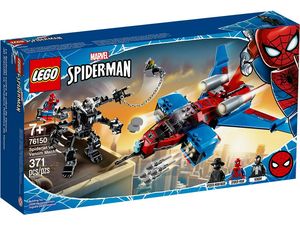 Cover Art for 5702016619300, Spiderjet vs. Venom Mech Set 76150 by LEGO