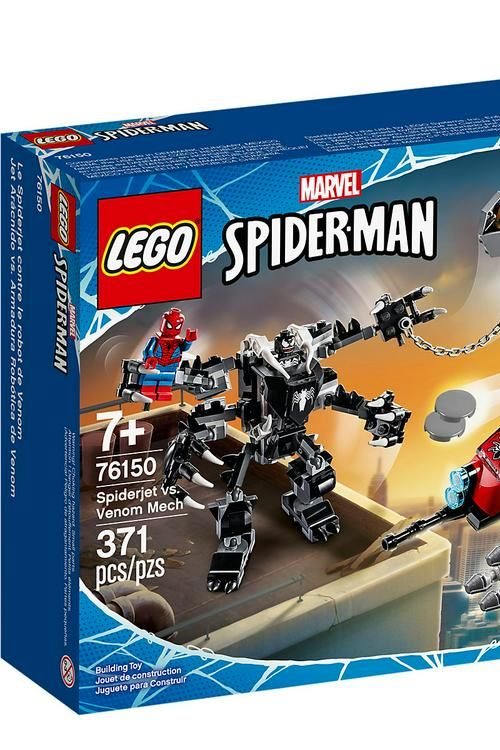 Cover Art for 5702016619300, Spiderjet vs. Venom Mech Set 76150 by LEGO