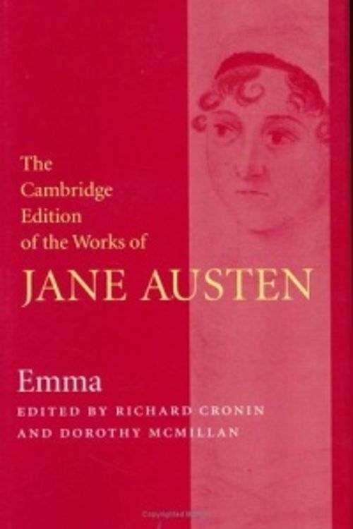 Cover Art for 9780521824378, Emma by Jane Austen