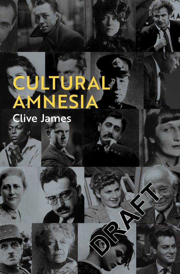 Cover Art for 9780330481755, Cultural Amnesia by Clive James