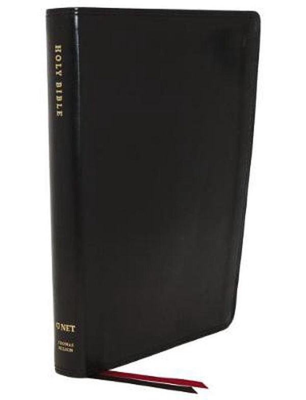 Cover Art for 9780785225003, NET Thinline Indexed Bible [Large Print, Black] by Thomas Nelson