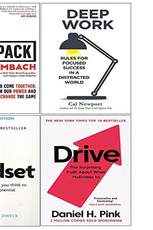 Cover Art for 9789123854721, Wolfpack (Hardcover), Deep Work, Mindset, Drive Daniel Pink 4 Books Collection Set by Dr. Carol Dweck Abby Wambach, Cal Newport, Daniel H. Pink