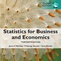 Cover Art for 9781292227139, Statistics for Business and Economics plus Pearson MyLab Statistics with Pearson eText, Global Edition by James McClave, P. Benson, Terry Sincich