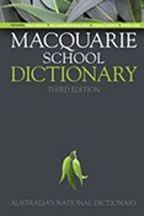 Cover Art for 9781742462639, Macquarie School Dictionary by Alison Moore
